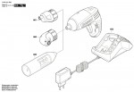 Bosch 3 603 J81 000 Ixo 4 Cordless Screw Driver 3.6 V / Eu Spare Parts